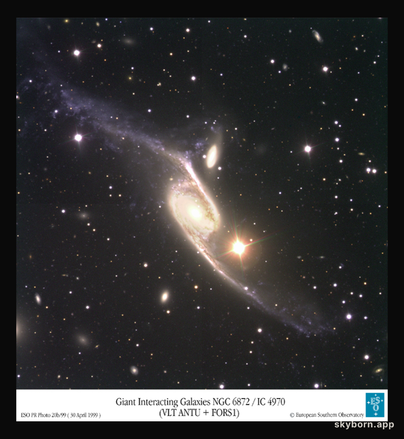 NGC 6872: A Stretched Spiral