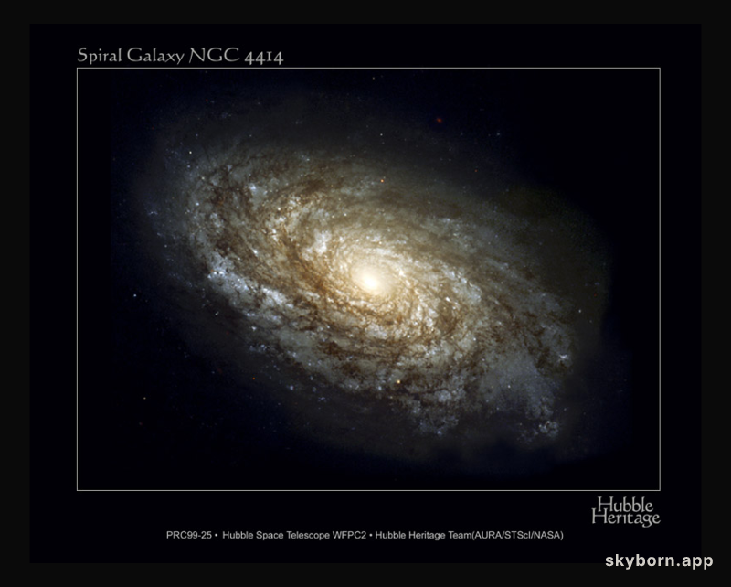 NGC 4414: A Telling Spiral