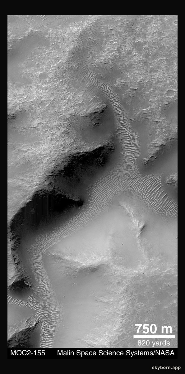 A Martian Valley