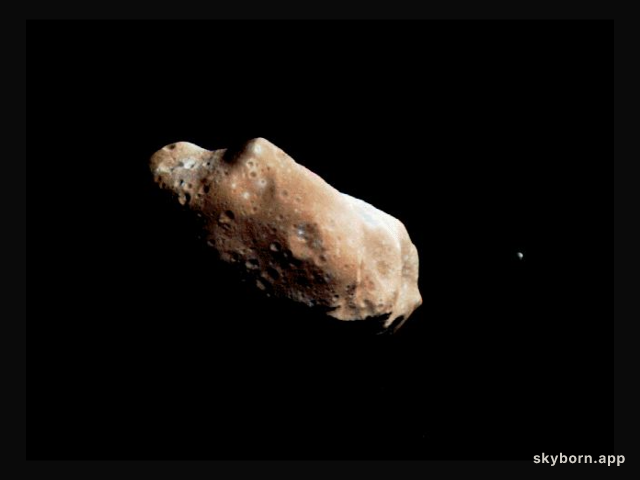 Ida and Dactyl: Asteroid and Moon