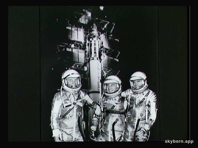 Mercury Astronauts and a Redstone