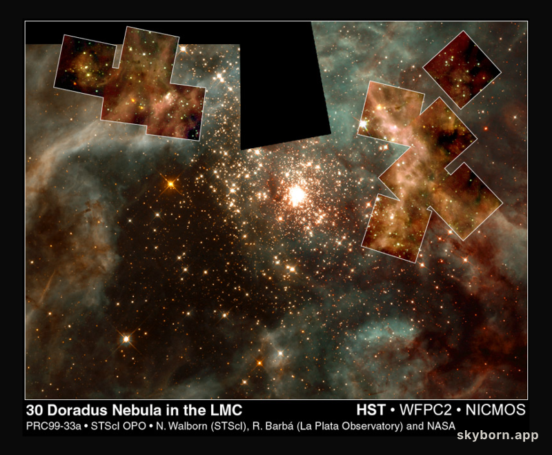 Massive Stars Of 30 Doradus