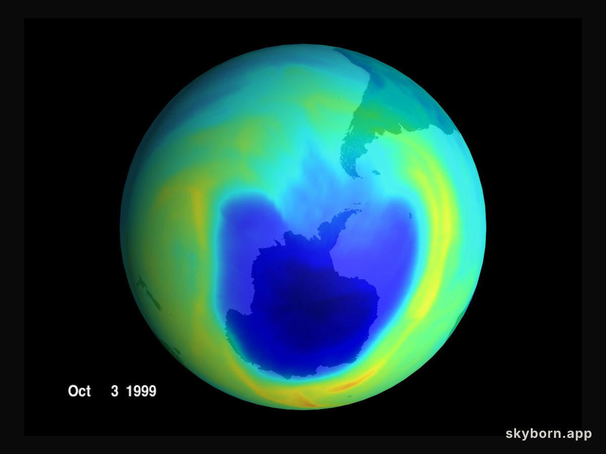 Ozone Hole Reduced