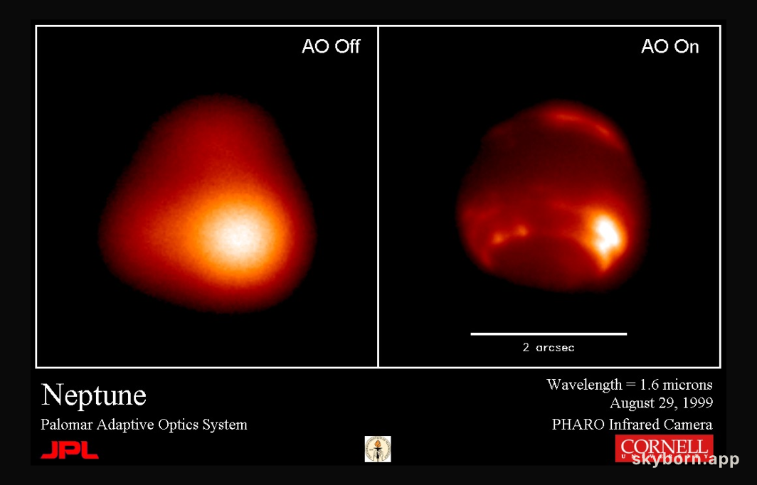 Neptune in Infrared