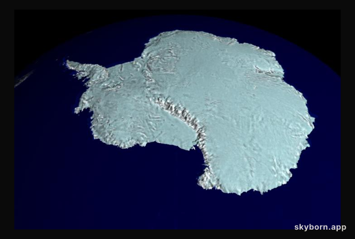A RADARSAT Map of Antarctica