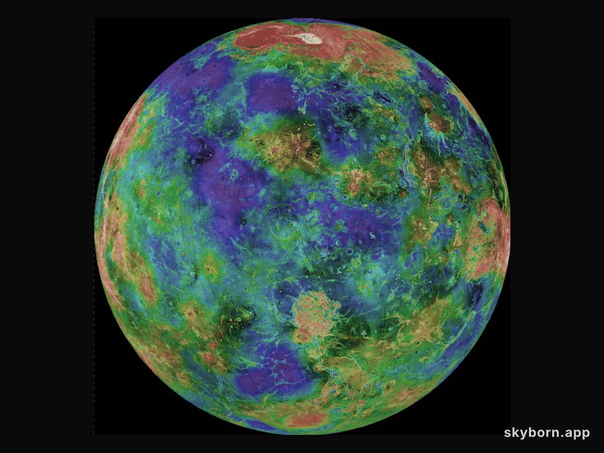 Beneath Venus' Clouds