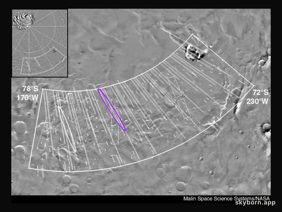 Landing At The Martian South Pole