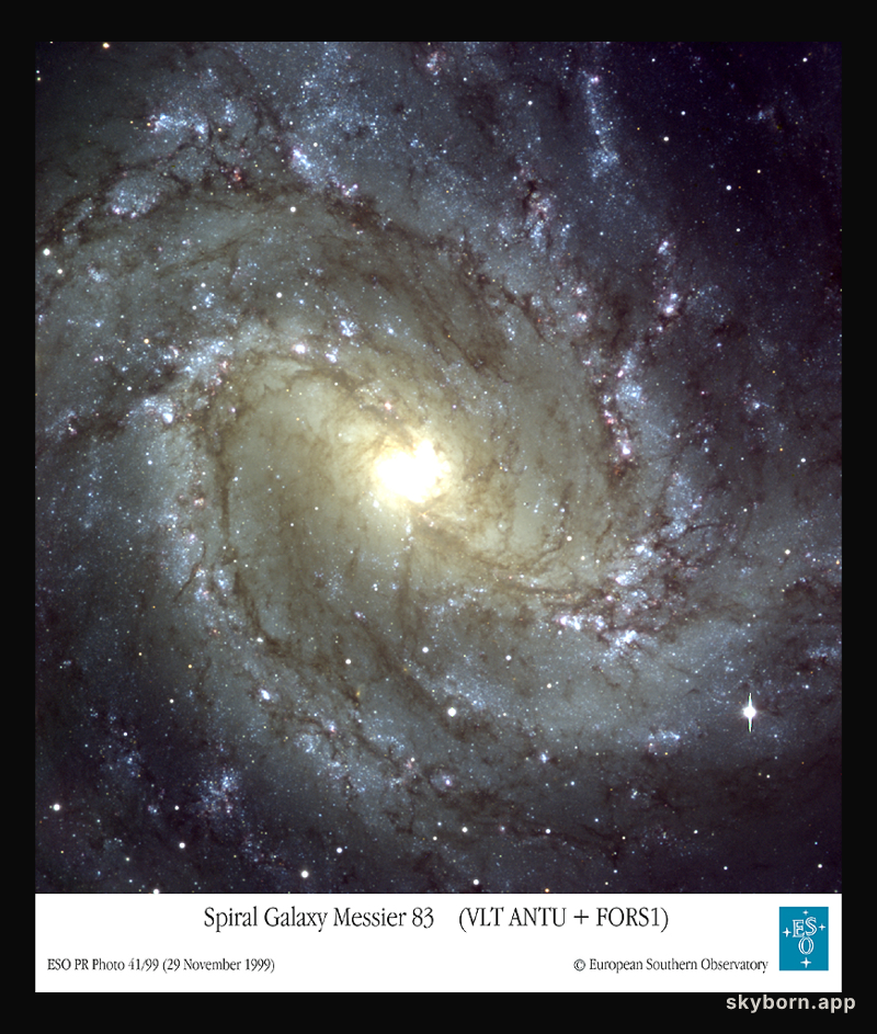 M83: The Southern Pinwheel Galaxy from VLT