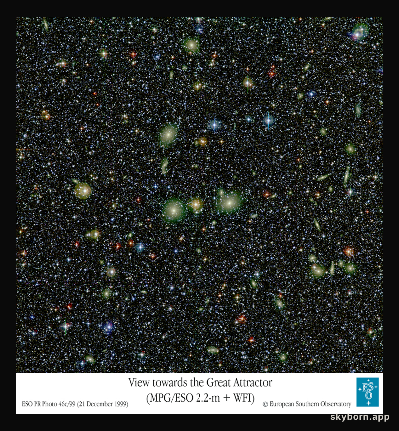 Galaxies Cluster Toward the Great Attractor