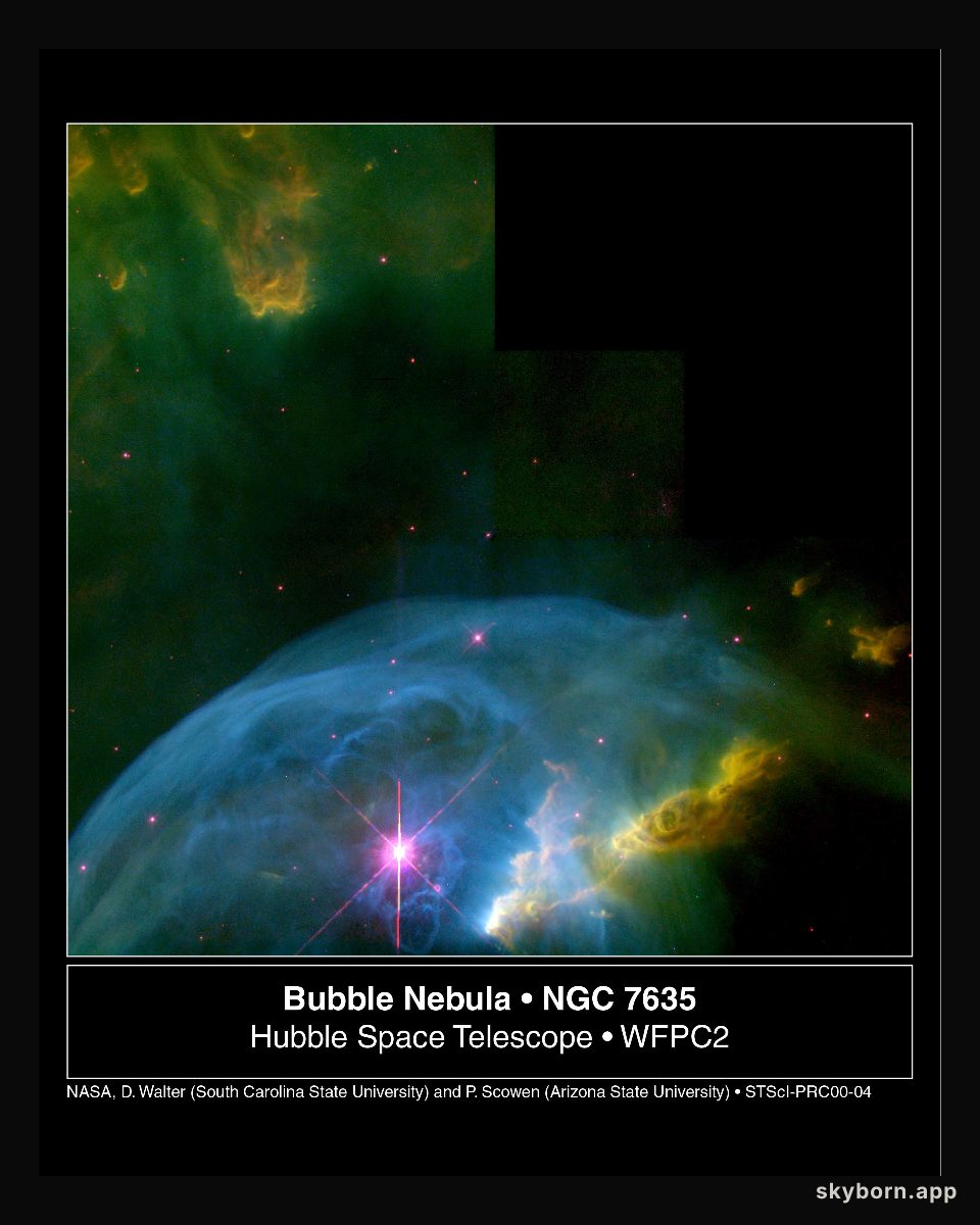 NGC 7635: The Bubble Nebula