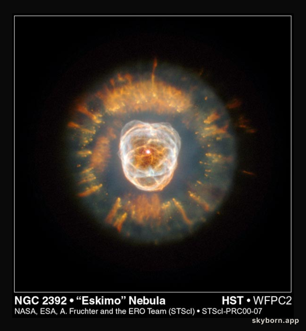 NGC 2392 from the Newly Fixed Hubble