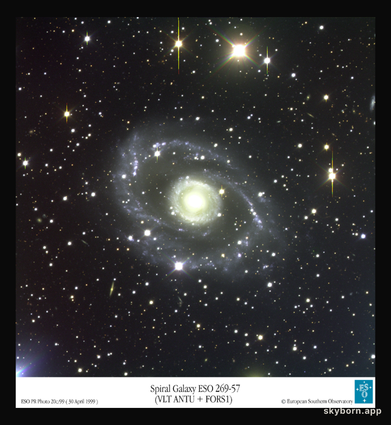 Spiral Galaxy In Centaurus