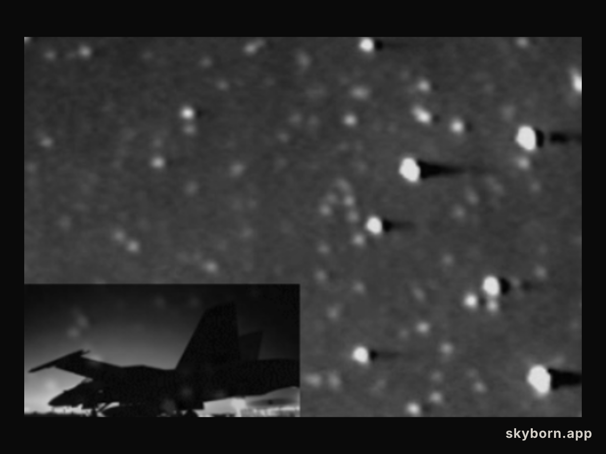 Astronomy From An F-18