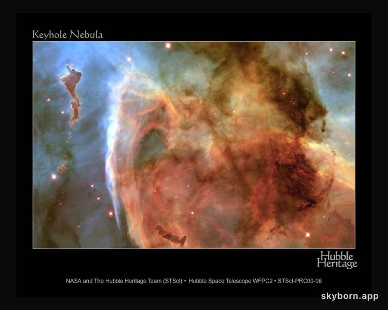 Colorful Clouds Of Carina