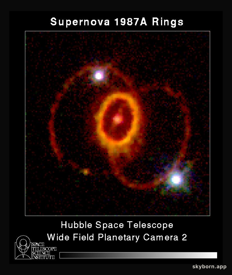 The Mysterious Rings of Supernova 1987A