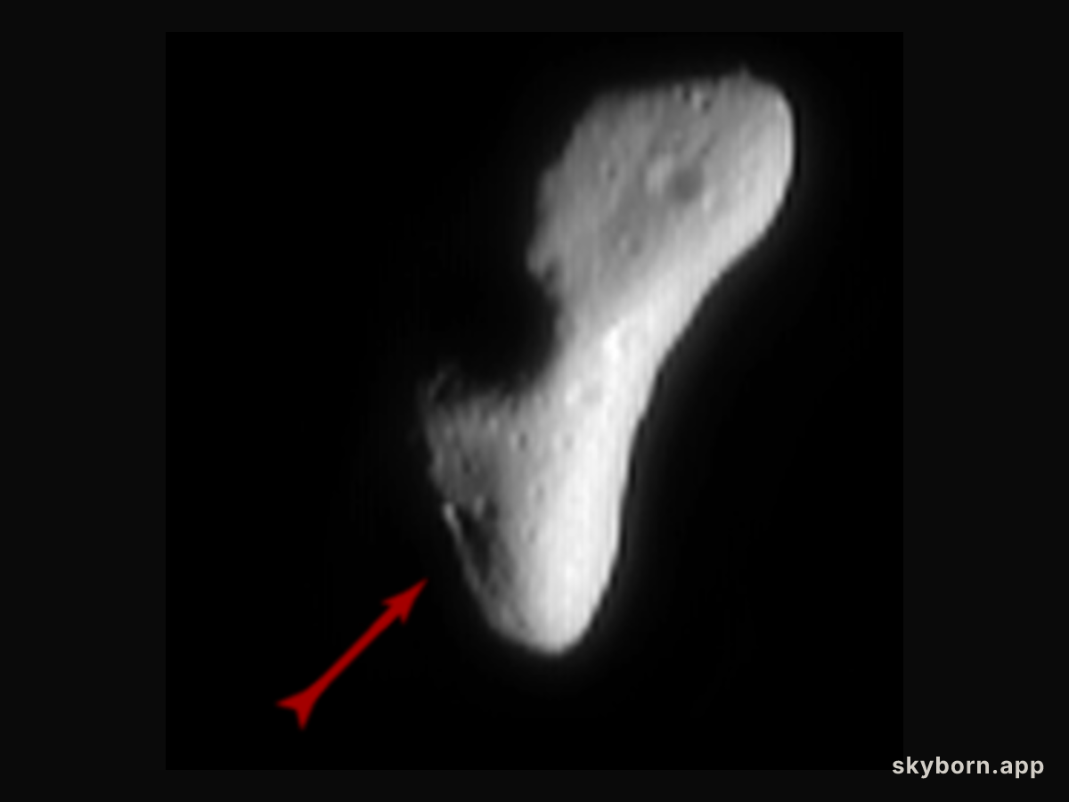 An Unexpected Asteroid Valentine