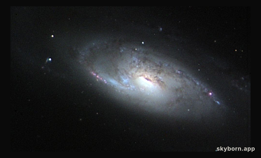 M106: A Spiral Galaxy with a Strange Core