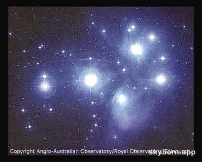 The Pleiades Star Cluster