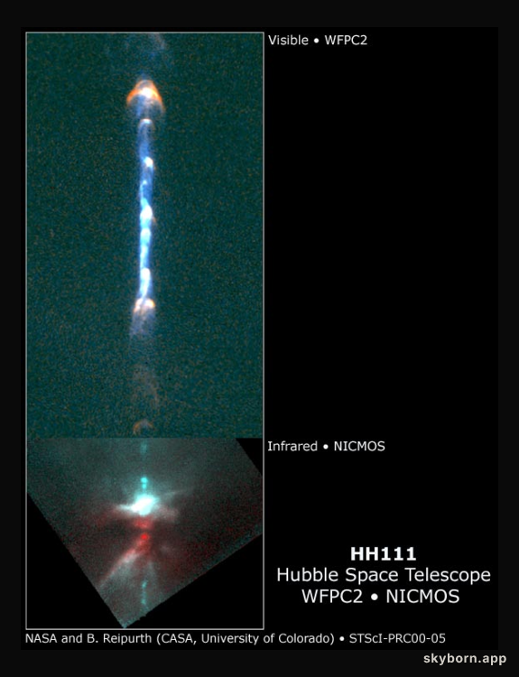 HH111's 12 Light-Year Star Jet