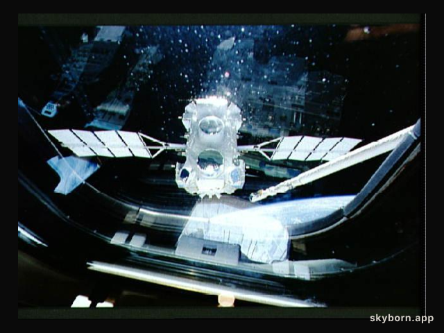 Compton Observatory In Orbit