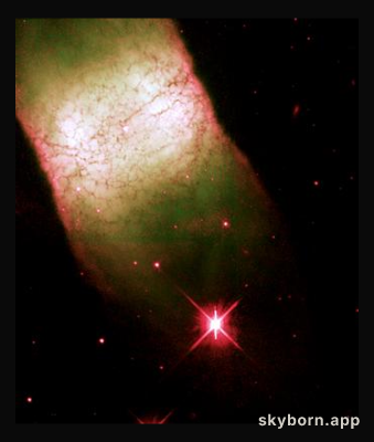 IC 4406: A Seemingly Square Nebula