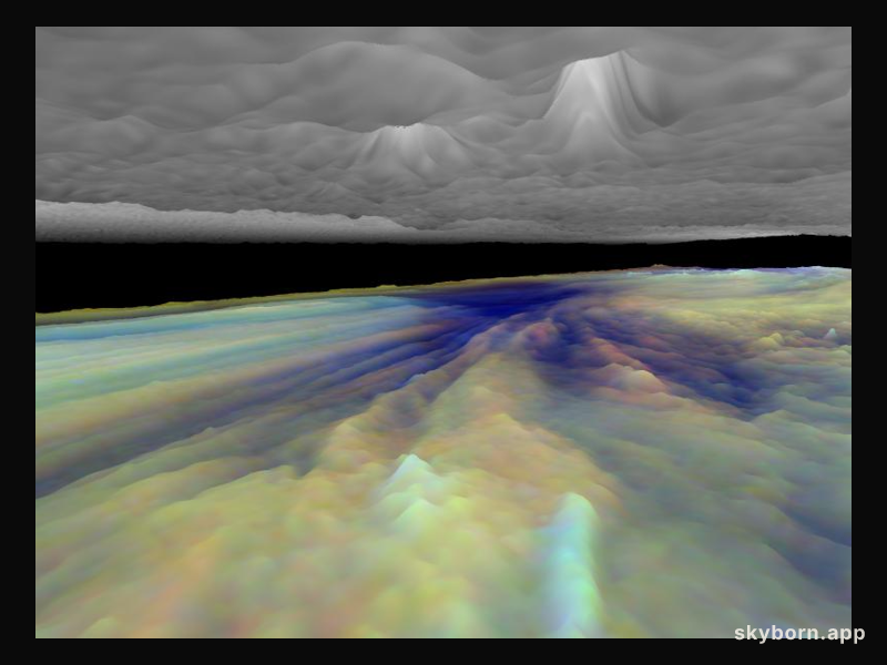 3D View Of Jupiter's Clouds