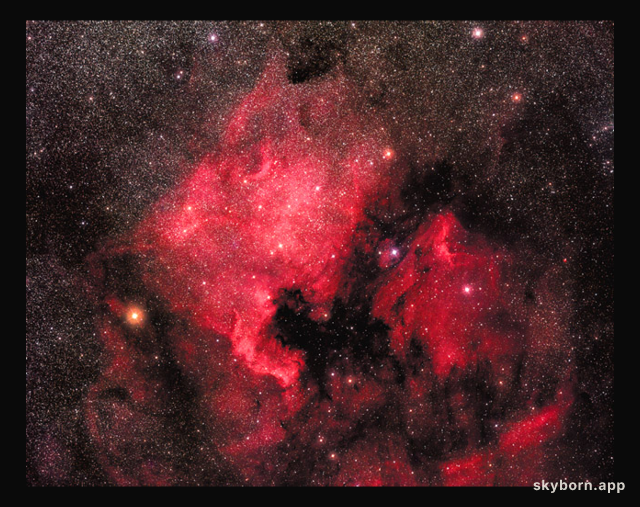 The North America Nebula