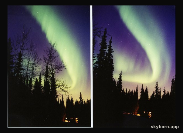 An Aurora Before the Storm