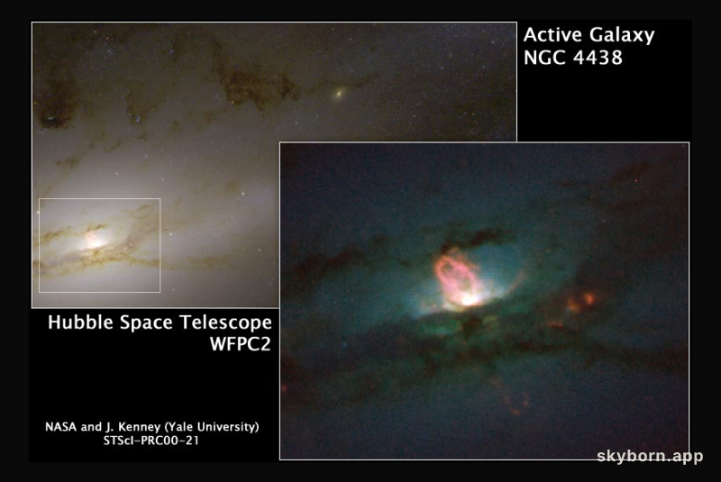 A Bubbling Galaxy Center