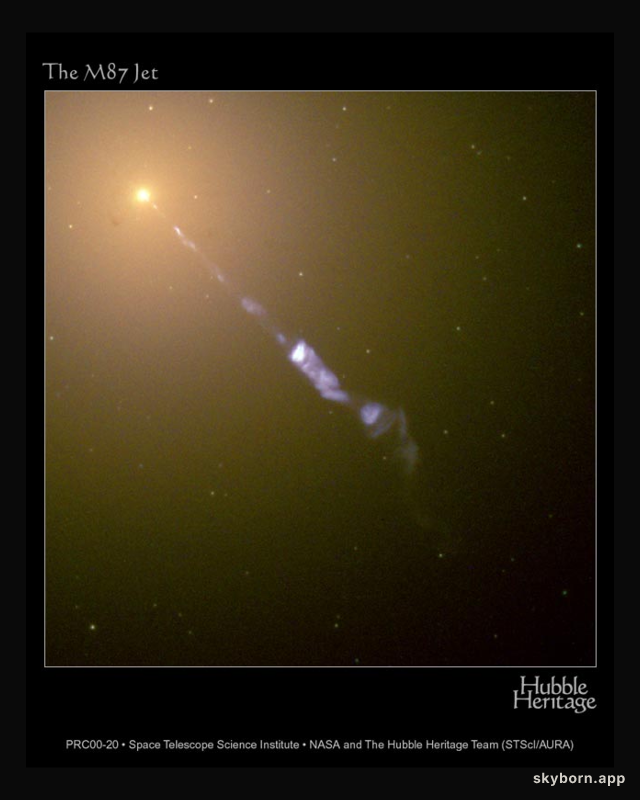 A Jet from Galaxy M87