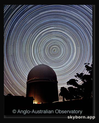 Star Trails In Southern Skies