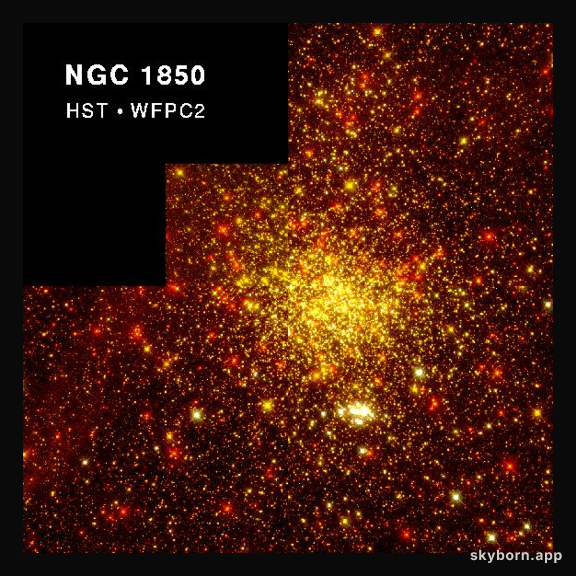 NGC1850: Star Cluster in the LMC