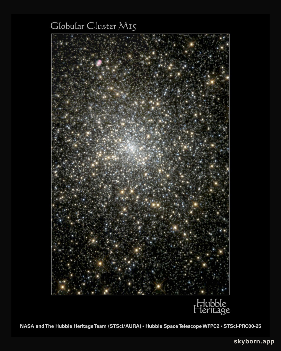 M15: Dense Globular Star Cluster