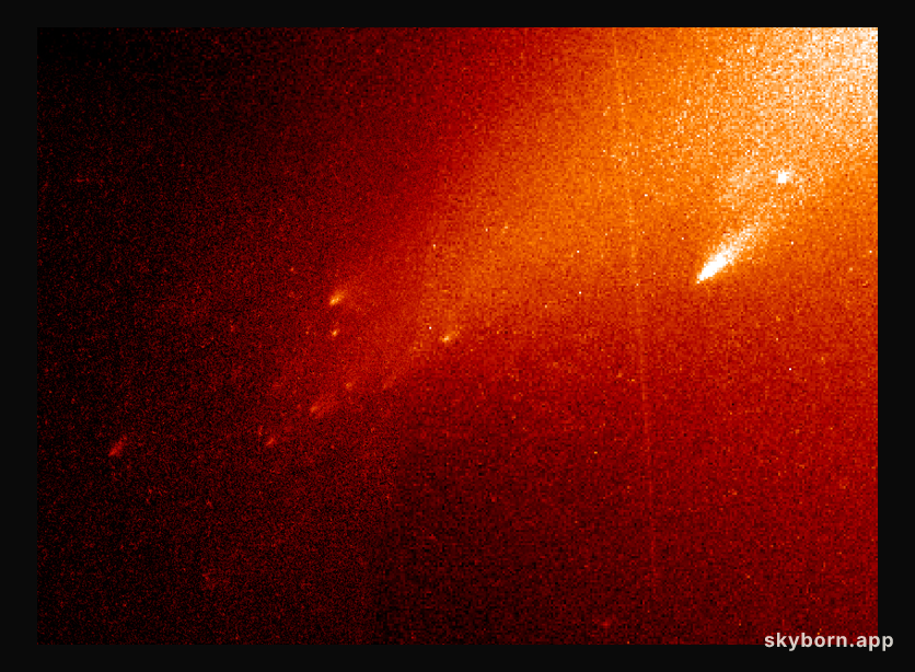 Comet LINEAR Disperses