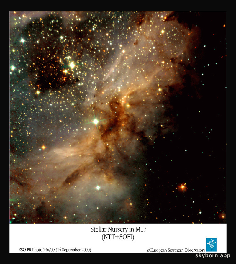 M17: Omega Nebula Star Factory