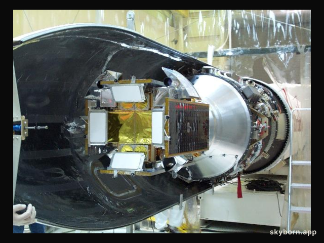 HETE-2 Rides Pegasus