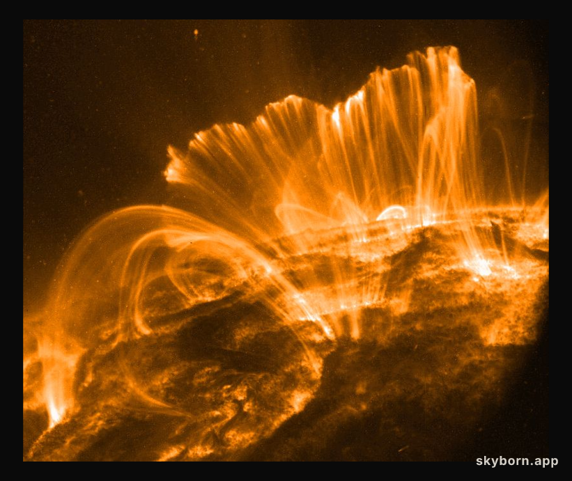 Coronal Rain, Solar Storm