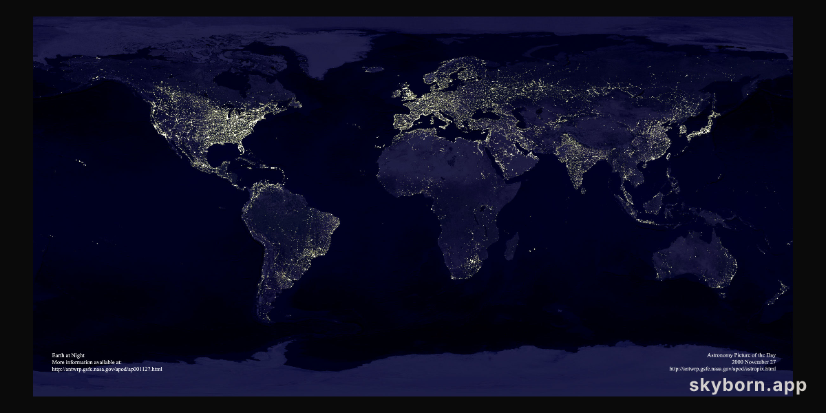 Earth at Night