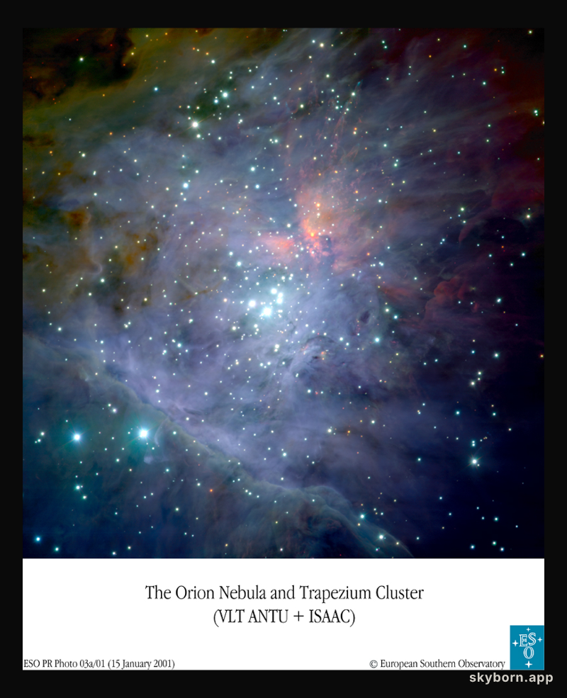 The Orion Nebula from VLT
