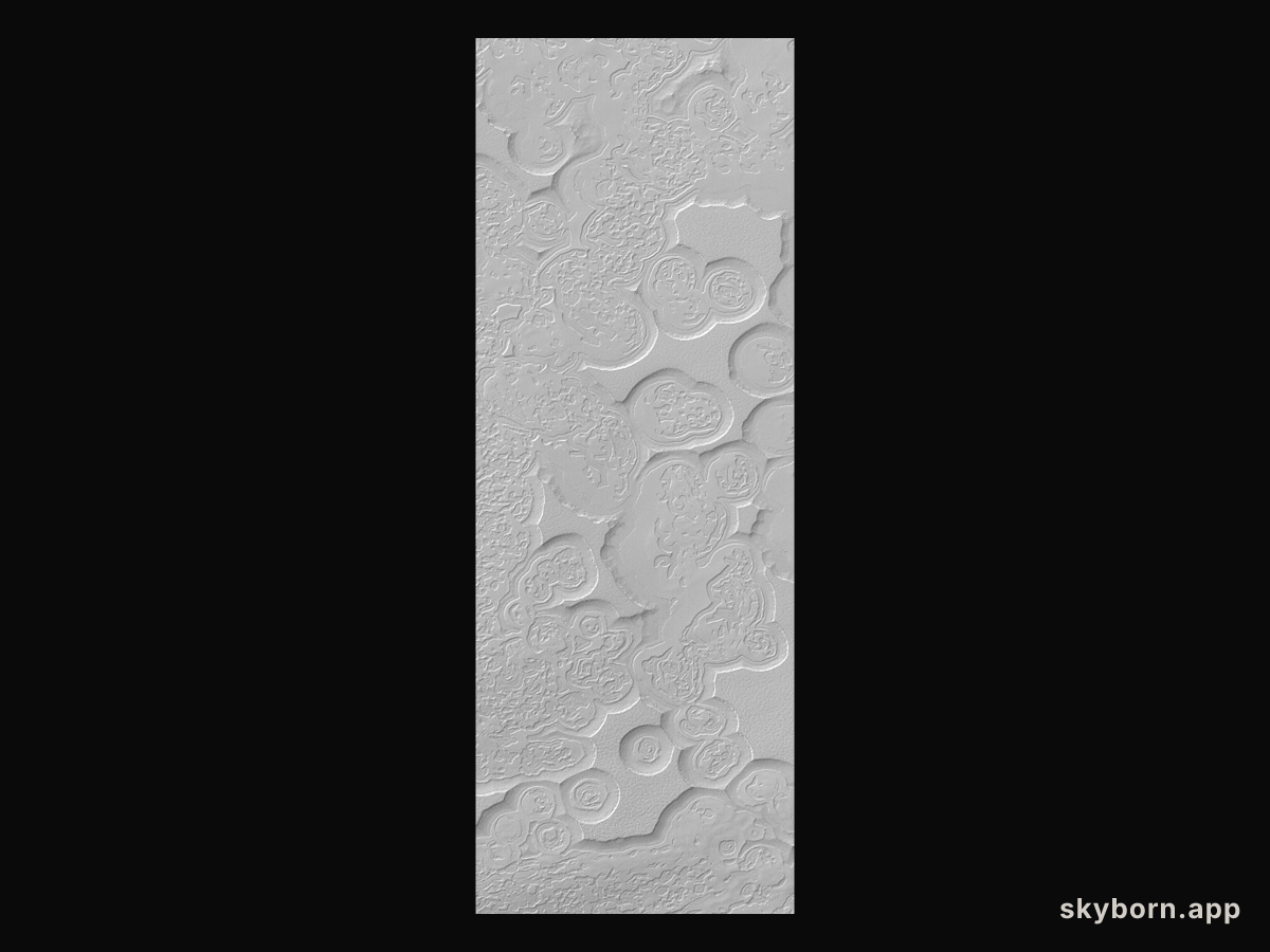 Swiss Cheese-Like Landscape on Mars
