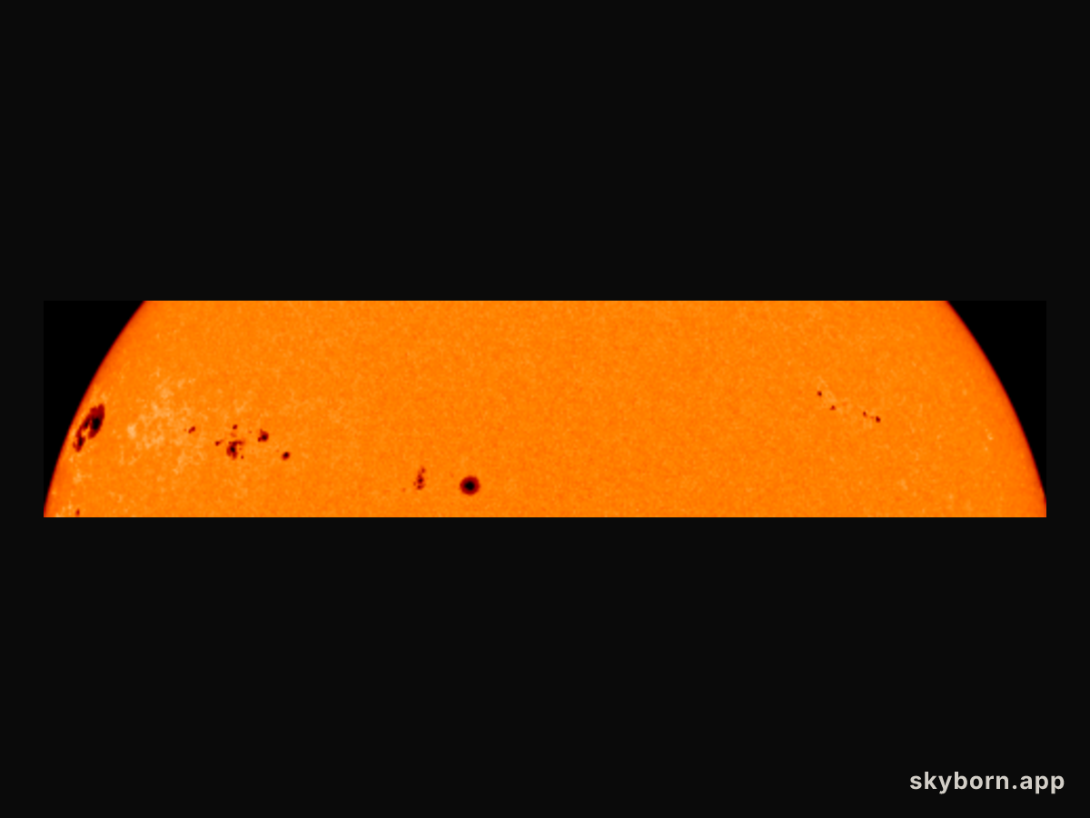 Large Sunspot Group AR 9393