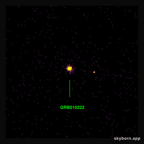 GRB010222: Gamma-Ray Burst, X-Ray Afterglow