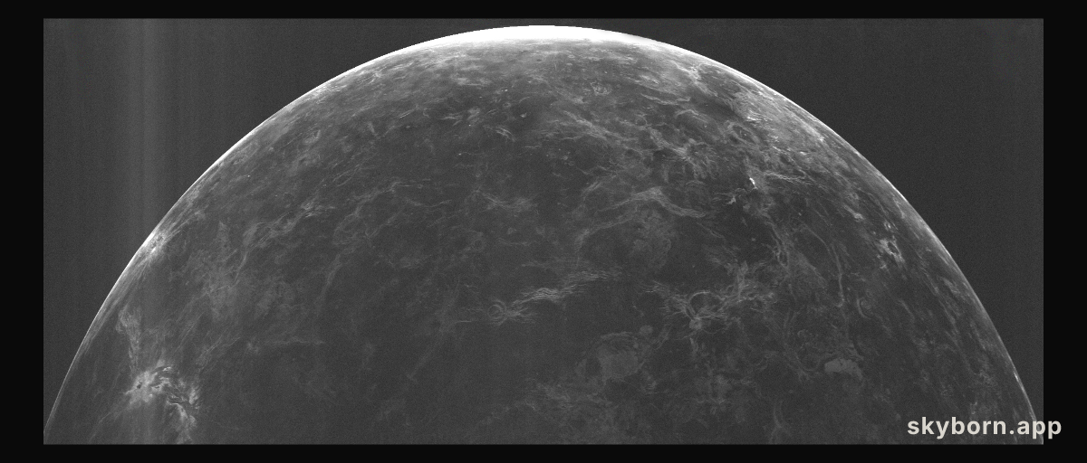 A Radar Image of Venus