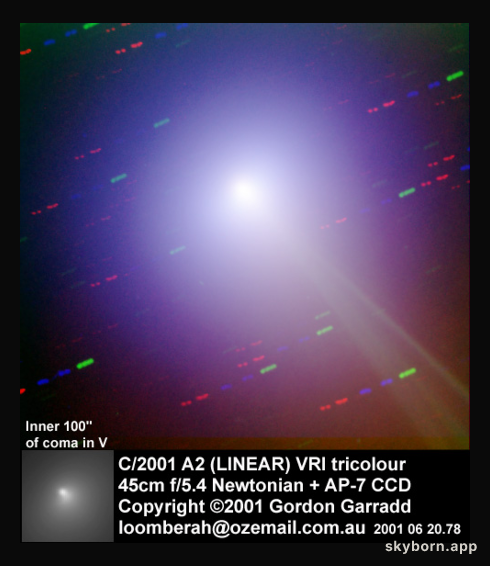 A Brighter Comet LINEAR