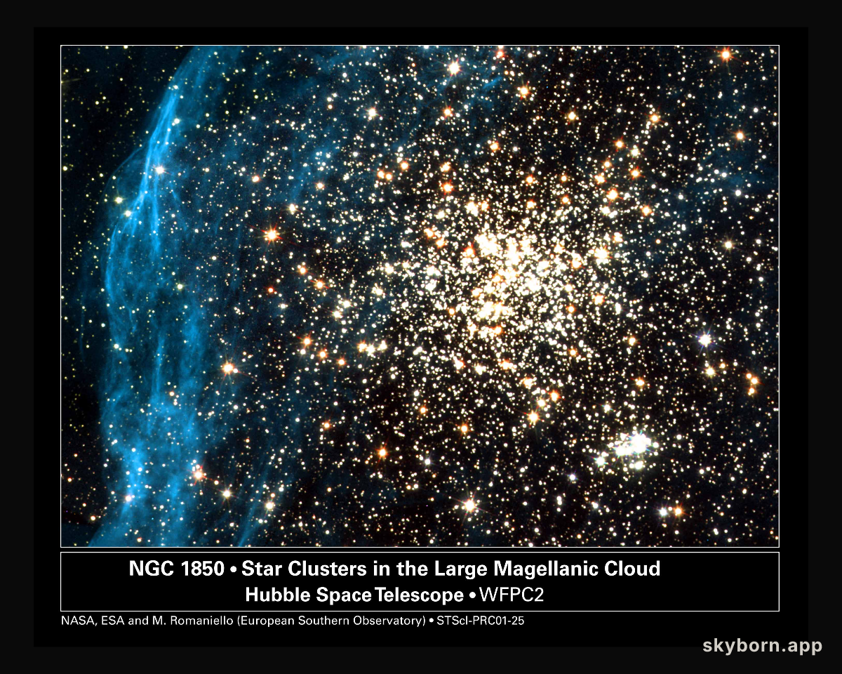NGC 1850: Not Found in the Milky Way