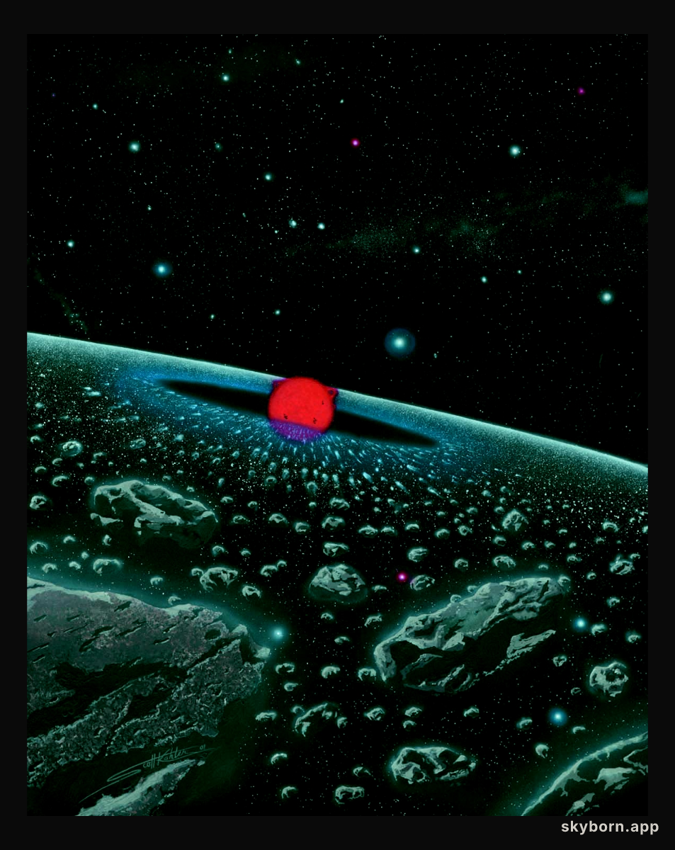 Water Found Around Nearby Star CW Leonis