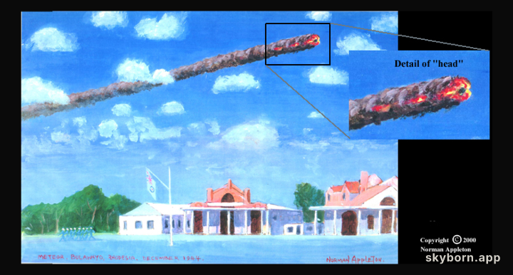 A Daytime Fireball in 1944