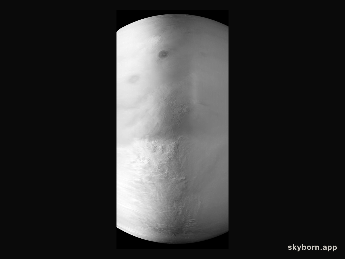 A Global Dust Storm on Mars