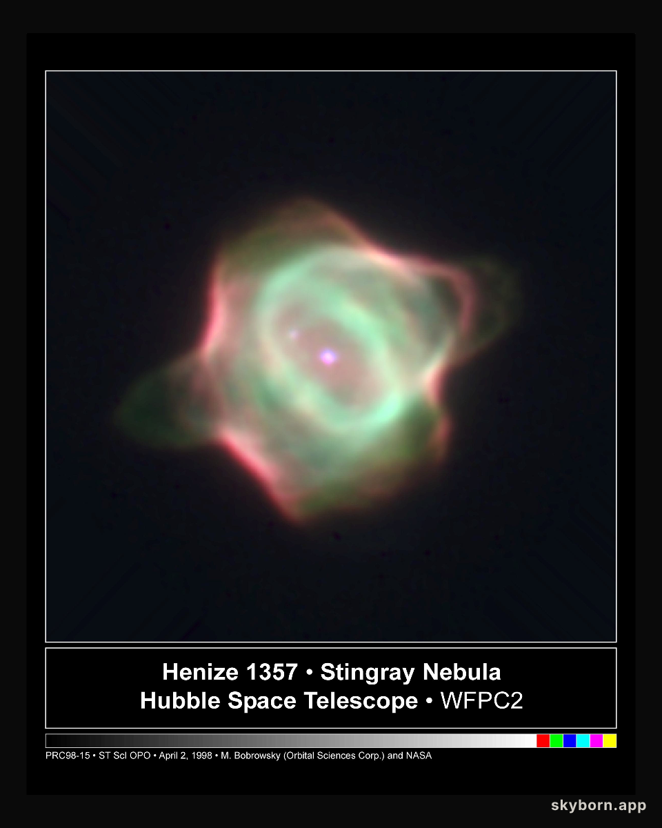 Hen 1357: New Born Nebula
