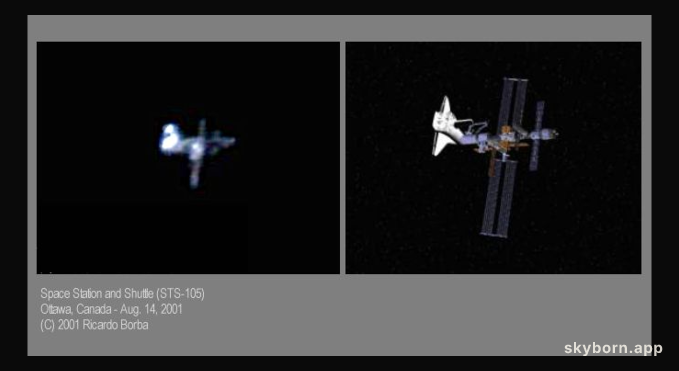 Space Station and Space Shuttle: Backyard View